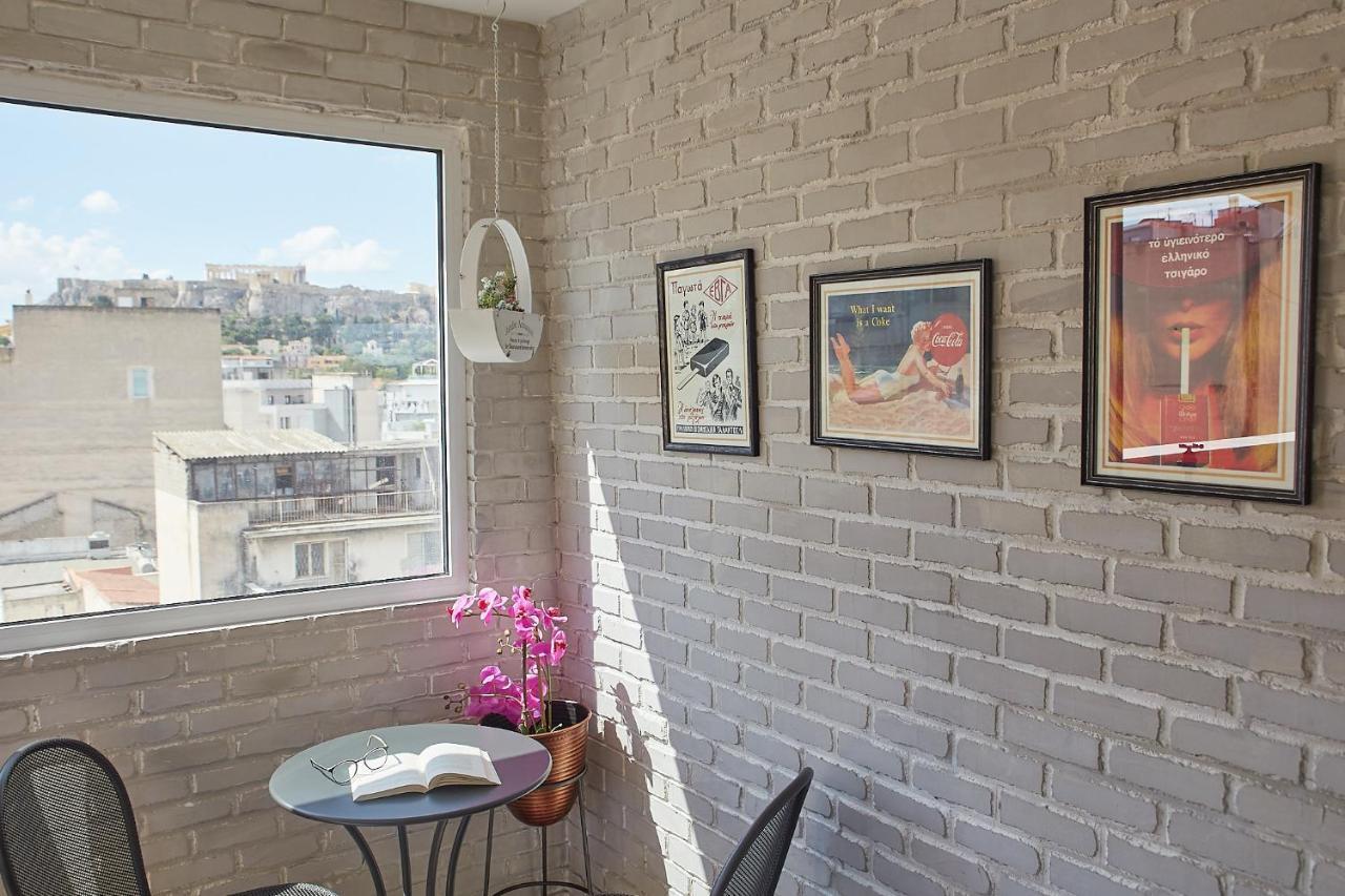 Tostay-Unique Apartment Hotel In Athens Center! Exteriör bild