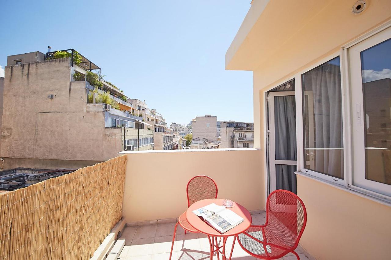 Tostay-Unique Apartment Hotel In Athens Center! Exteriör bild