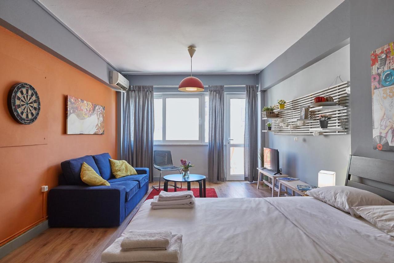 Tostay-Unique Apartment Hotel In Athens Center! Exteriör bild