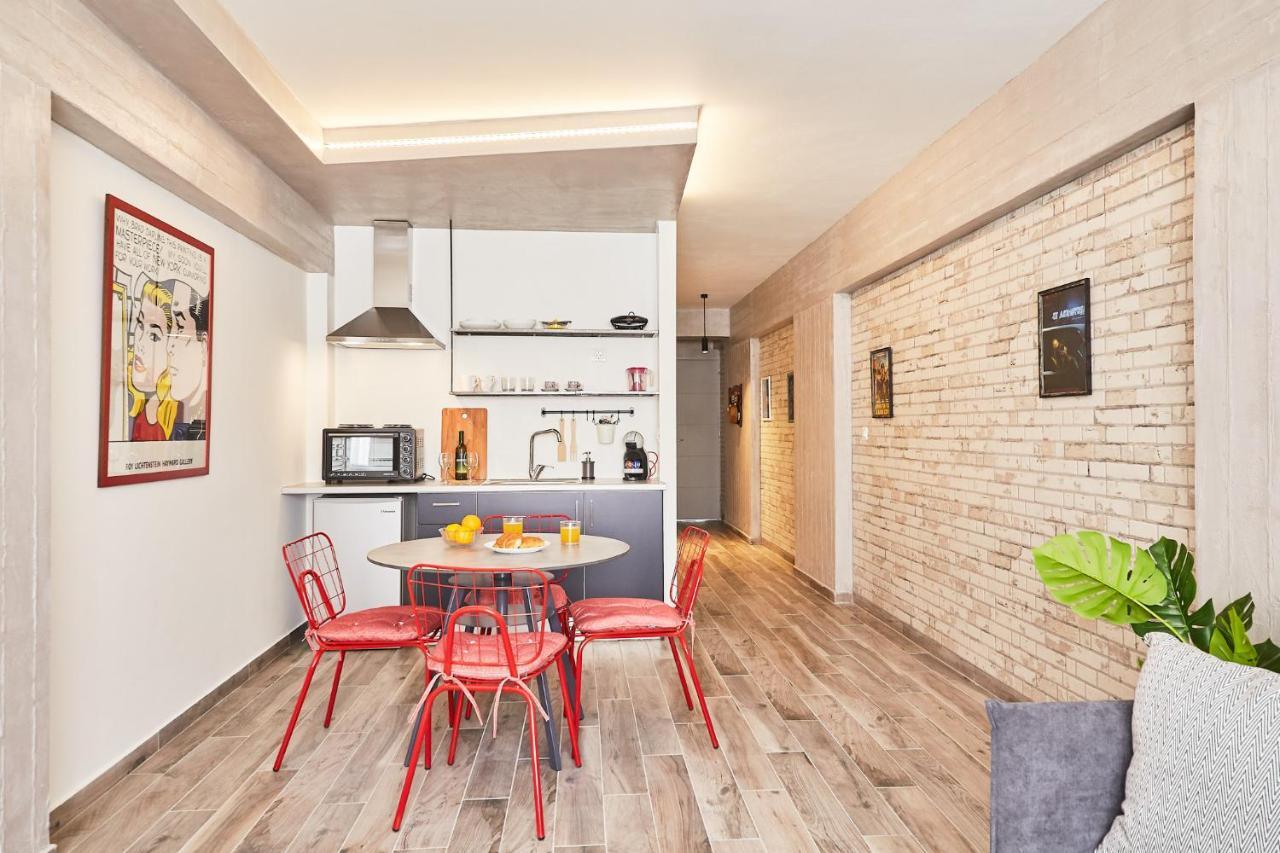Tostay-Unique Apartment Hotel In Athens Center! Exteriör bild