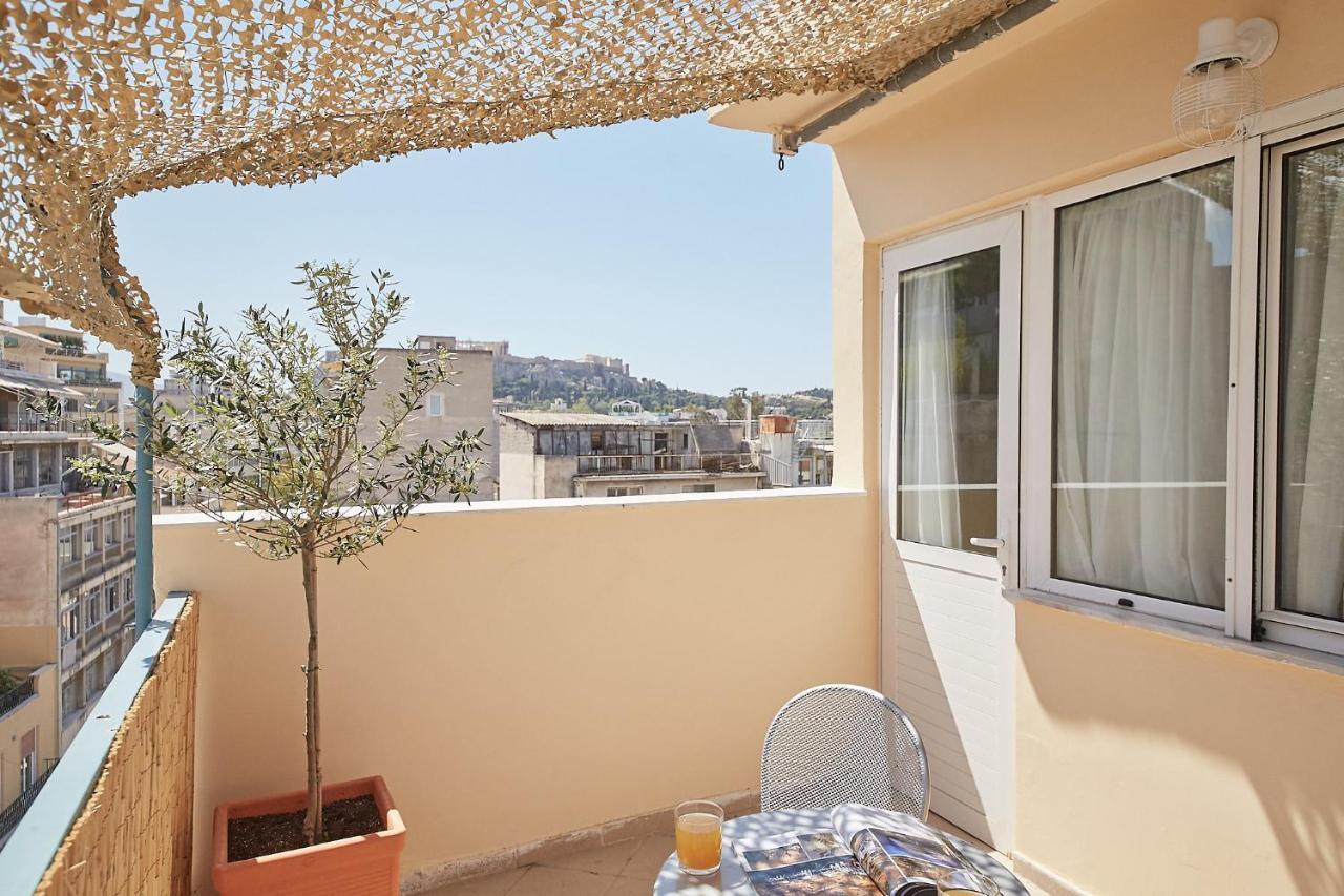 Tostay-Unique Apartment Hotel In Athens Center! Exteriör bild